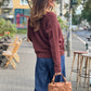 Dixie Pullover oversized V-Neck. No129 concept store Duesseldorf