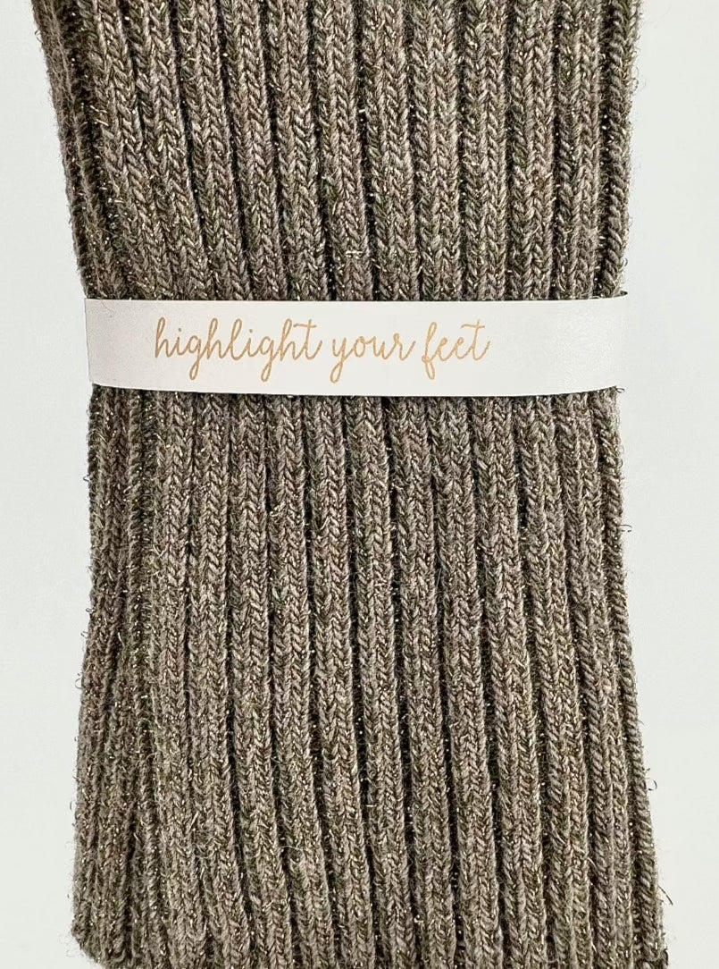Chaussettes Cara Glitter par Dailysocks